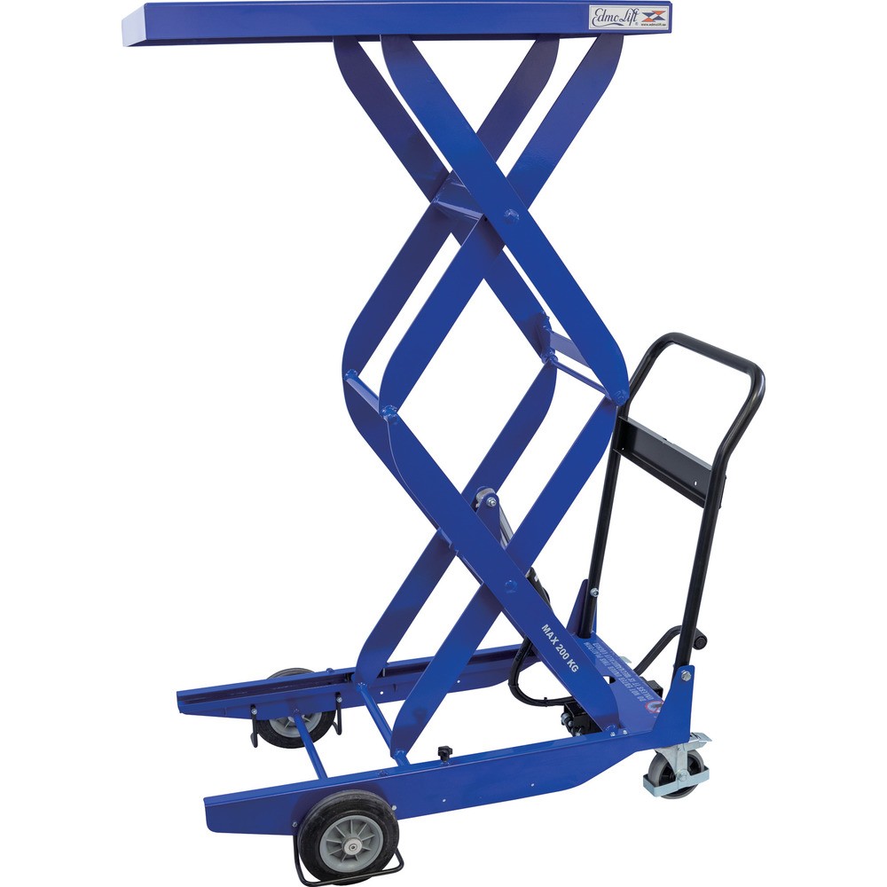 【製造会社直送T】 ＥｄｍｏＬｉｆｔ ハンドリフター ＣＺ ２００ｋｇ ６００×９００粍 奮い起こす程印字機 １６２０粍 521449
