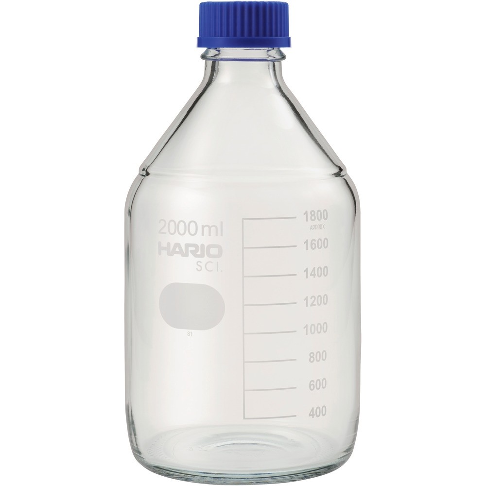 【製造会社直送T】 ＨＡＲＩＯ 耐熱ねじ口瓶 ２０００竓 NBO-2L-SCI