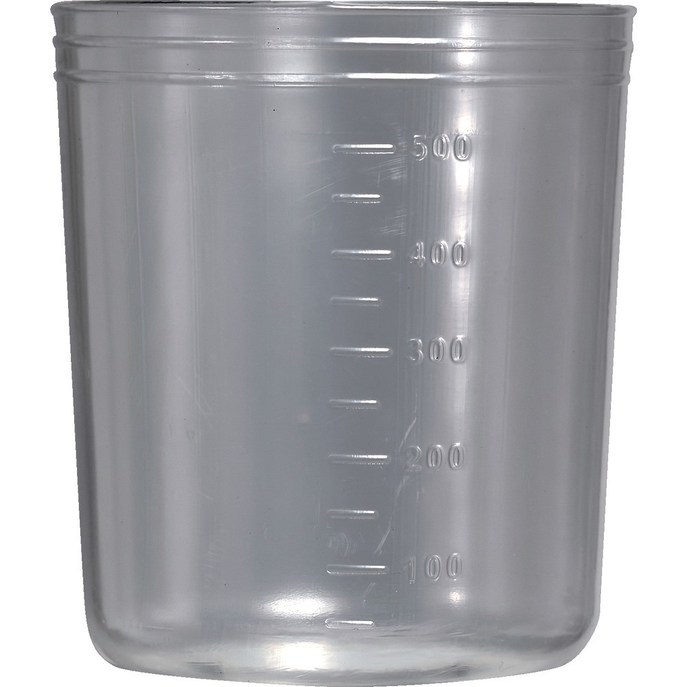 【製造業者直送T】 ＴＲＵＳＣＯ ディスポカップ ＰＰ製 ５００ｍＬ １箱（５００個） DC-500L