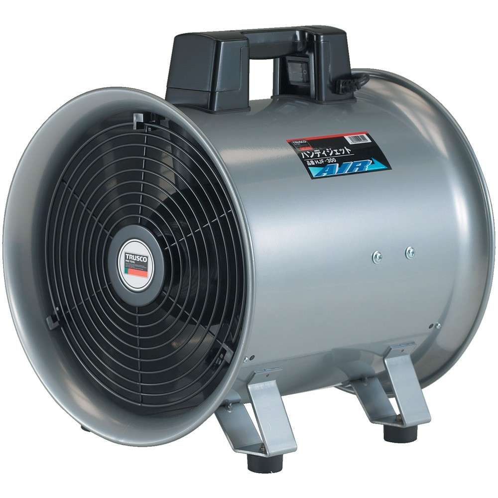 【製造業者直送T】 ＴＲＵＳＣＯ 送風機 ハンデジェット機 ハネ外径２９０粍 HJF-300 (290ﾊﾟｲ)