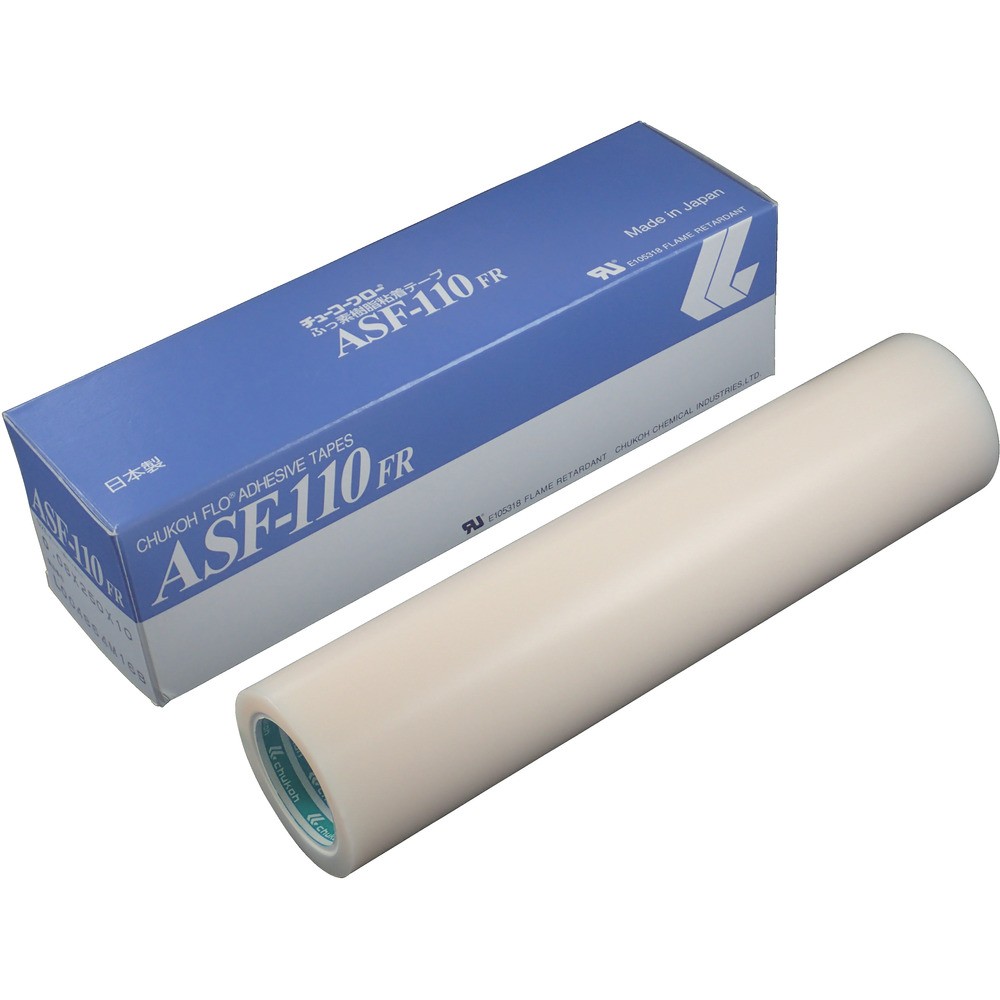 【製造業者直送T】 ｃｈｕｋｏｈ フッ素脂写真フィルムへばり着く磁気テープ ＡＳＦー１１０ＦＲ ０．２３ｔ×２５０ｗ×１０ｍ ASF110FR-23X250
