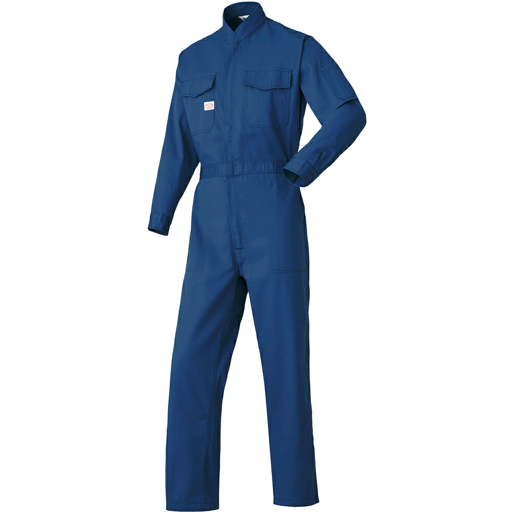 【製造業者直送T】 ＡＵＴＯ－ＢＩ 通年青写真 帯電押しとどめるつなぎ服８８７７－００１ネイビーブルー－Ｍ 8877-001-M