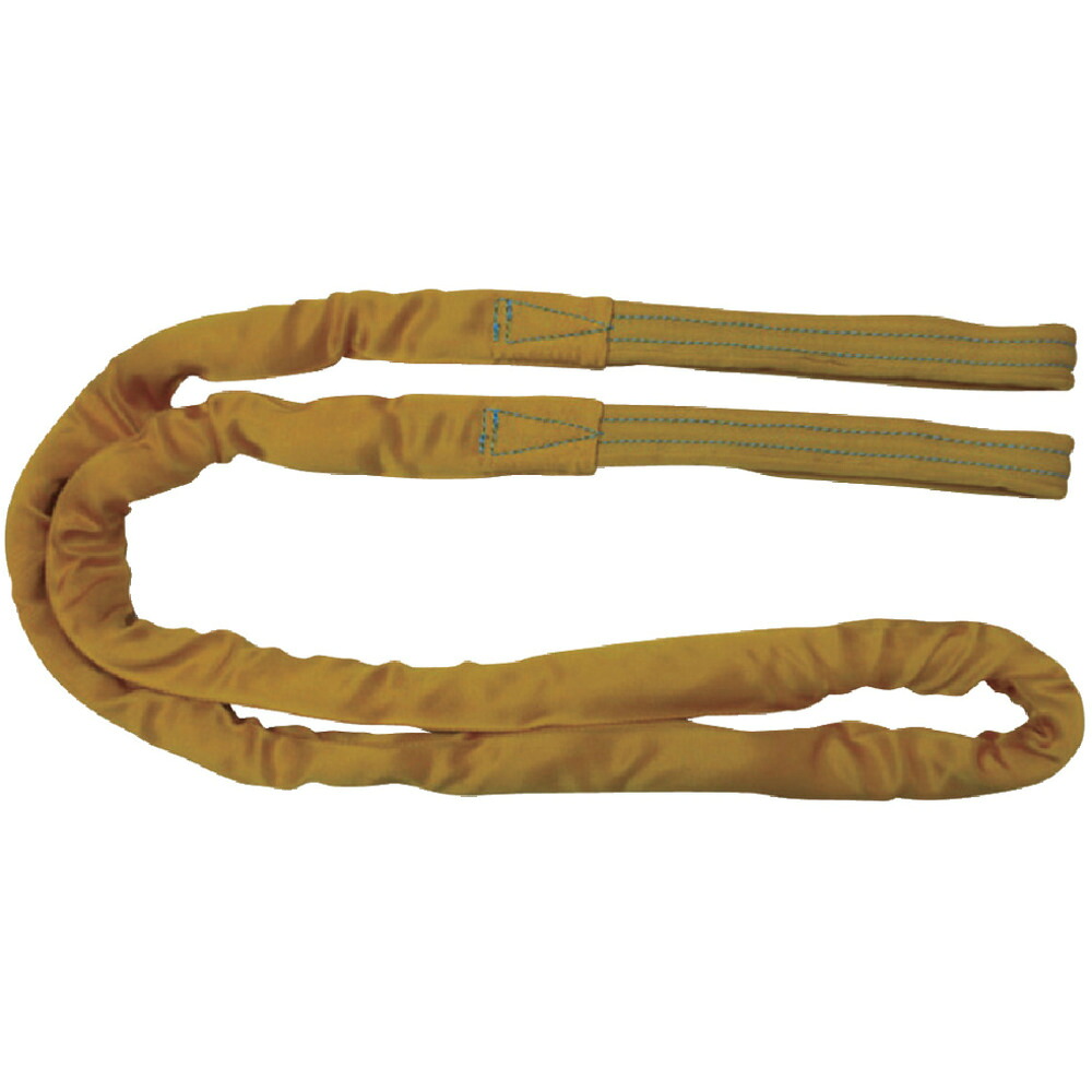 ＴＥＳＡＣ　ブルースリングソフトＥ形（両端アイタイプ）荷重３．２ｔ　全長２．５ｍ（ＪＩＳ規格品）　TBSE3.2TX2.5M｜ものづくり本舗 店
