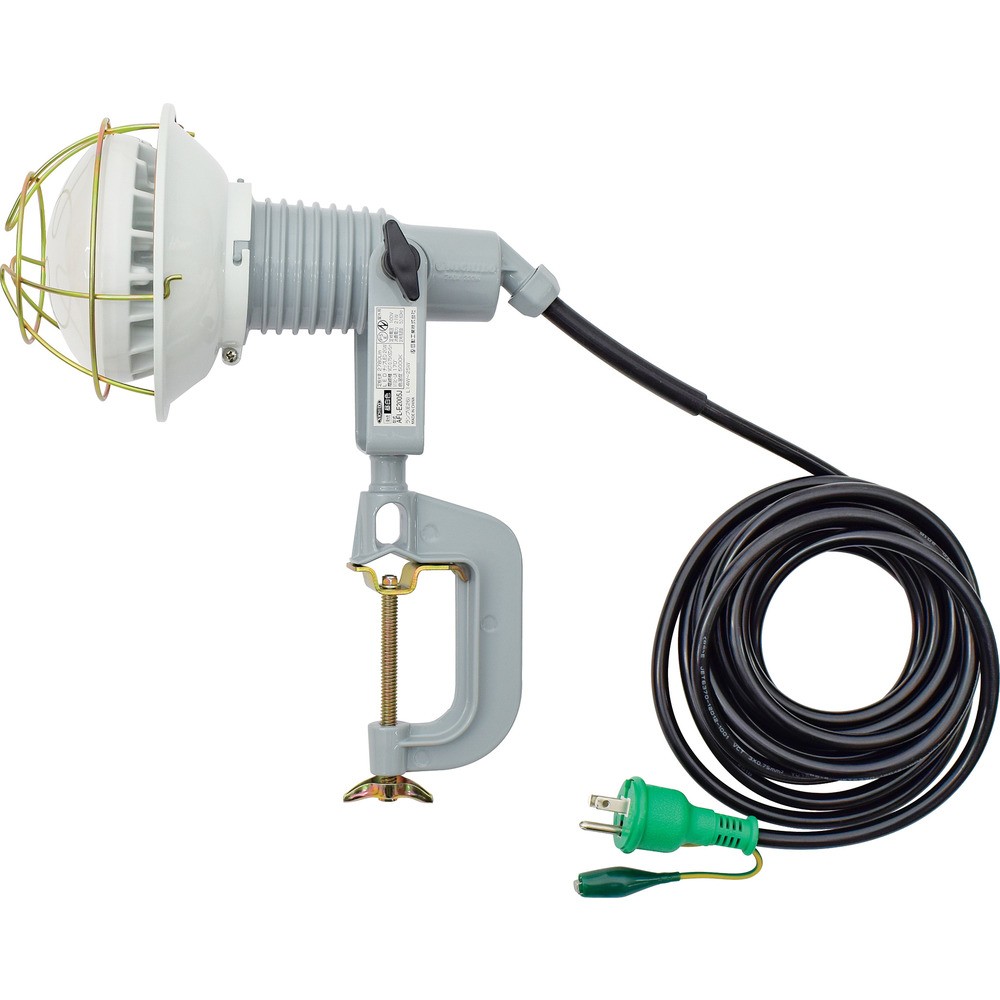 【製造会社直送T】 ＮＩＣＨＩＤＯ エコビックＬＥＤ投光照明器２０Ｗ 昼白いこと Ｅ付 ５Ｍ AFL-E2005J