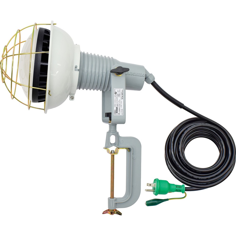 【製造会社直送T】 ＮＩＣＨＩＤＯ エコビックＬＥＤ投光照明器５０Ｗ 昼白いこと Ｅ付 １０Ｍ AFL-E5010J
