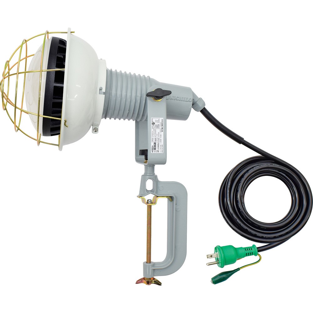 【製造業者直送T】 ＮＩＣＨＩＤＯ エコビックＬＥＤ写真用照明５０Ｗ 昼白いこと Ｅ付 ５Ｍ ＰＮ電話線 AFL-E5005JPN