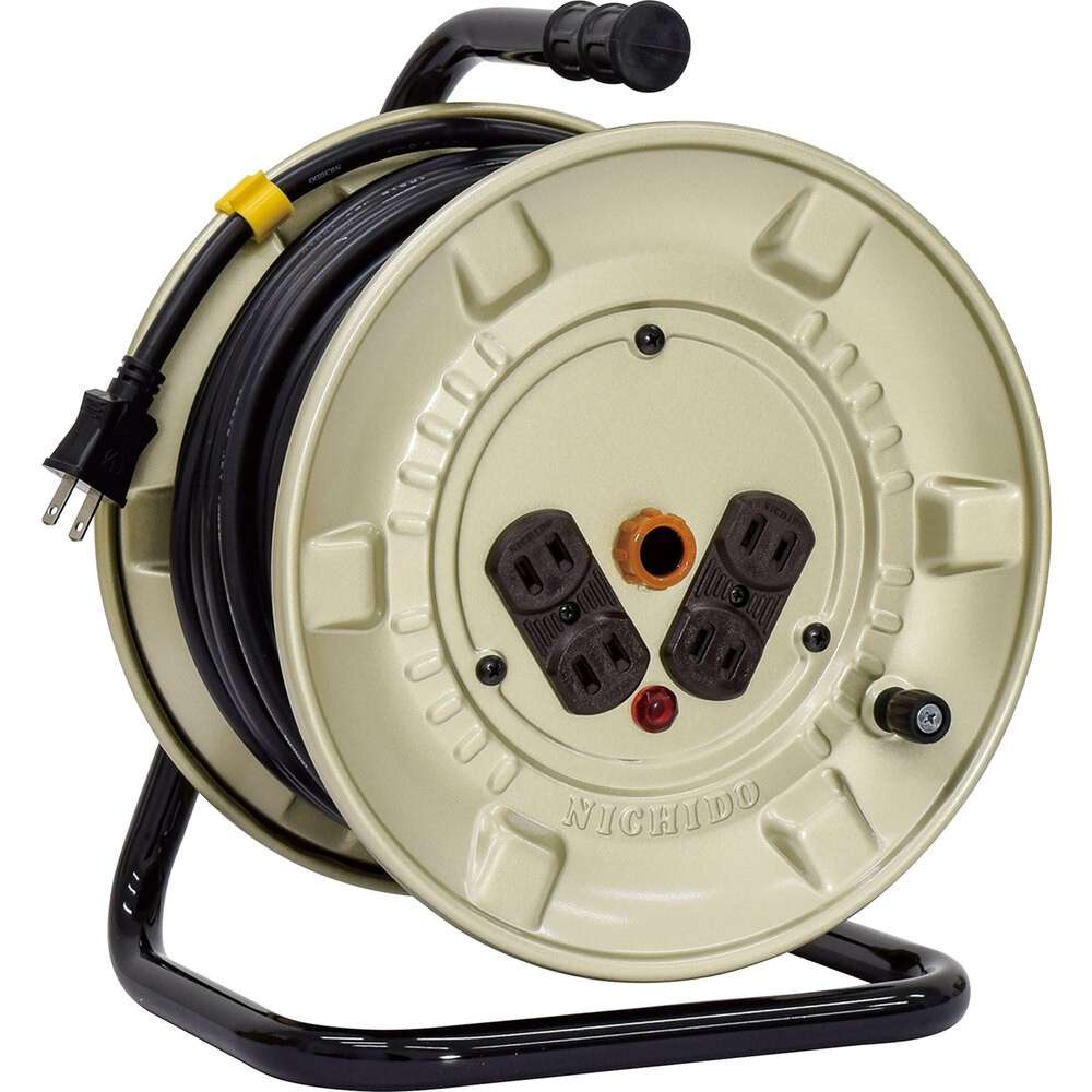 【製造会社直送T】 ＮＩＣＨＩＤＯ 電気工膜鳴楽器 １００Ｖ 地びたなし ５０ｍ NNP-504D