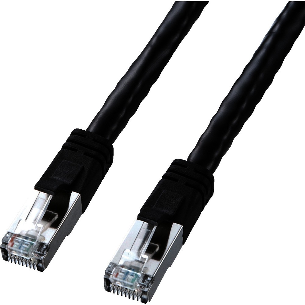 ＳＡＮＷＡ　ＣＡＴ６　ＬＡＮケーブル　ＰｏＥ対応タイプ　ブラック　２０ｍ　KB-T6POE-20BK｜ものづくり本舗 店