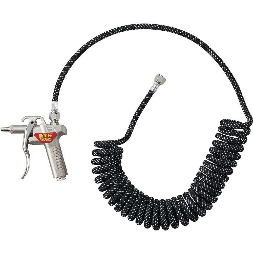 【製造業者直送T】 ＷＴＢ 糸巻きコイルホースエアーダスターガンセット E80-05T