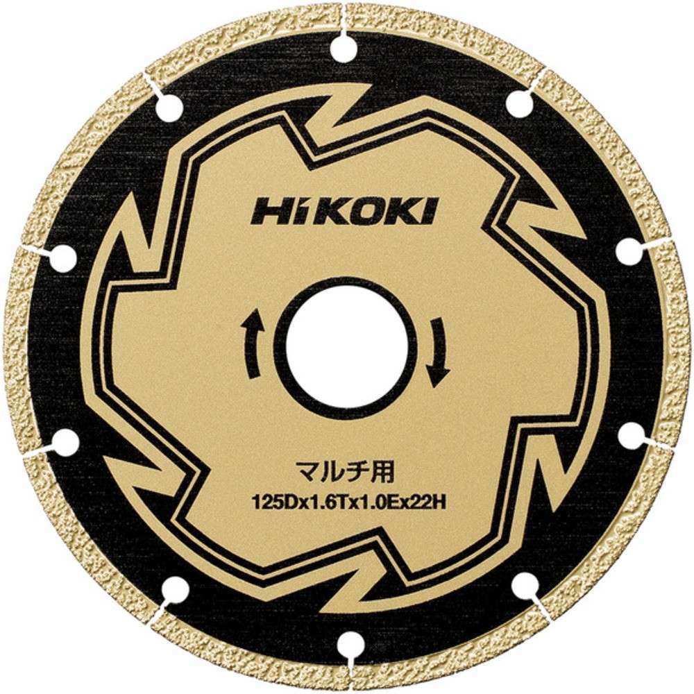 【製造業者直送T】 ＨｉＫＯＫＩ チップソー１２５粍 マルチ用 サイディング用 0037-1196