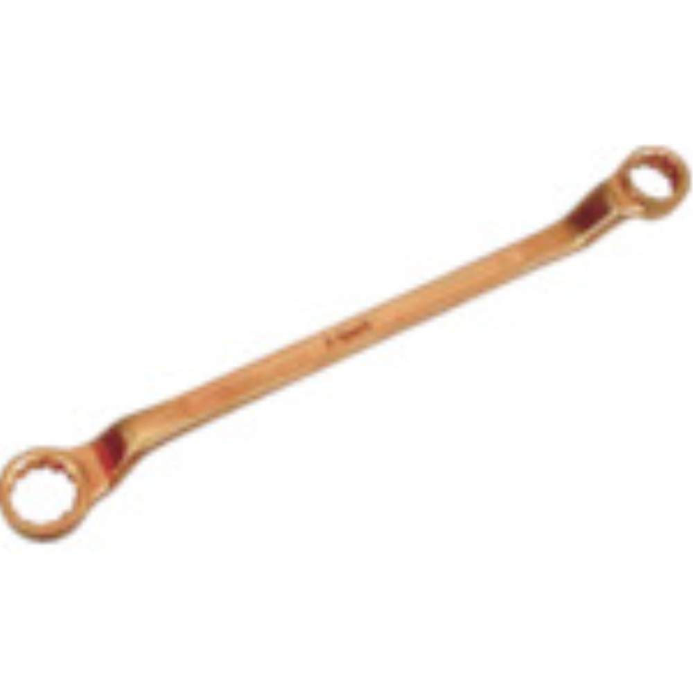 【製造会社直送T】 ＨＡＭＡＣＯ 防爆工具 両口眼鏡鍵（６０度） 二面幅大きさ（ｍｍ）：１２×１４ CBMM-1214