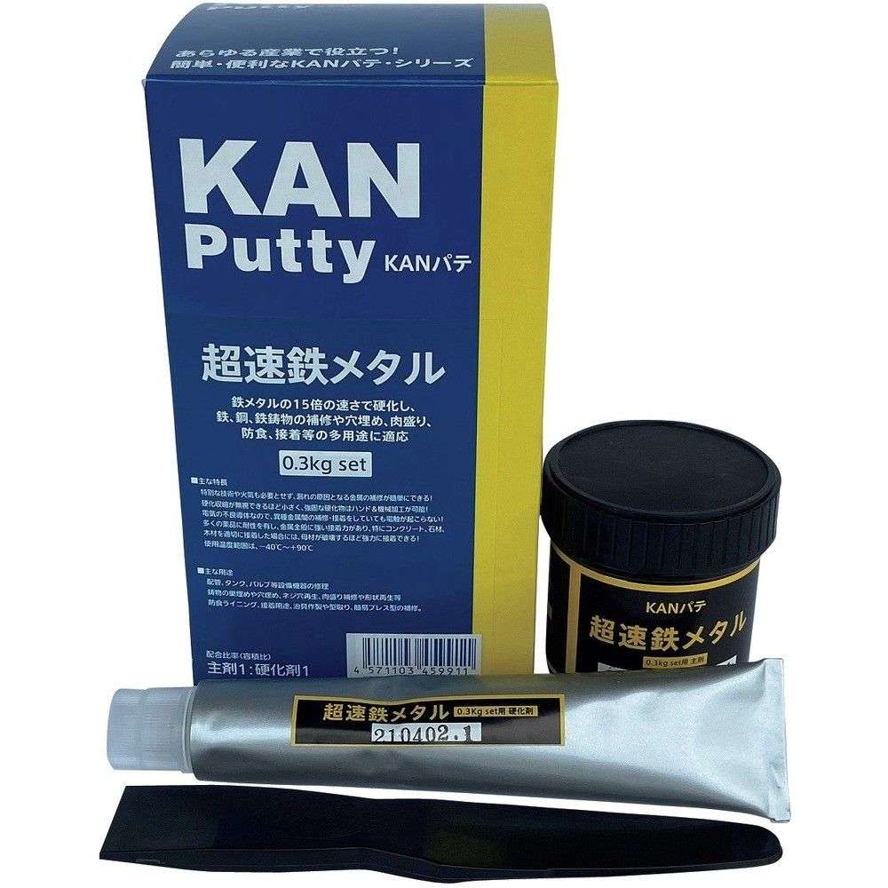 【製造会社直送T】 ＫＡＮパティー 超速鉄金属元素 ０．３ＫＧ書き割り 501024