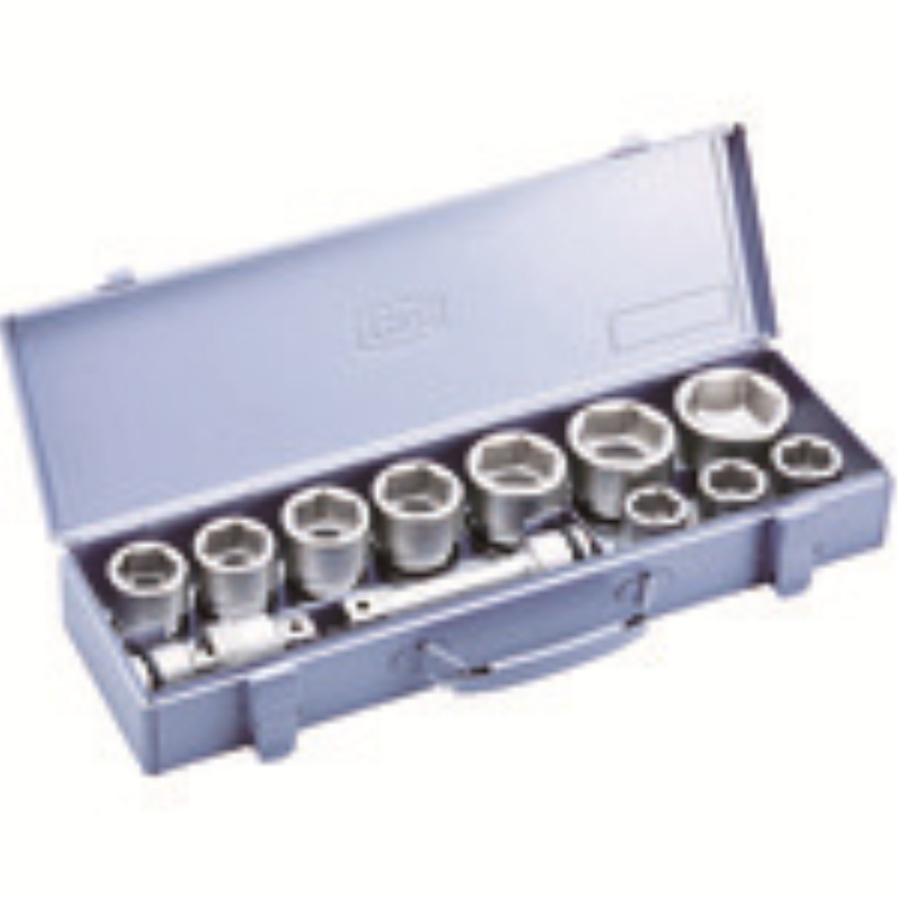 TONE インパクト用ソケットセット(メタルトレー付) 12pcs 差込角19.0mm NV6102|ものづくり本舗 店
