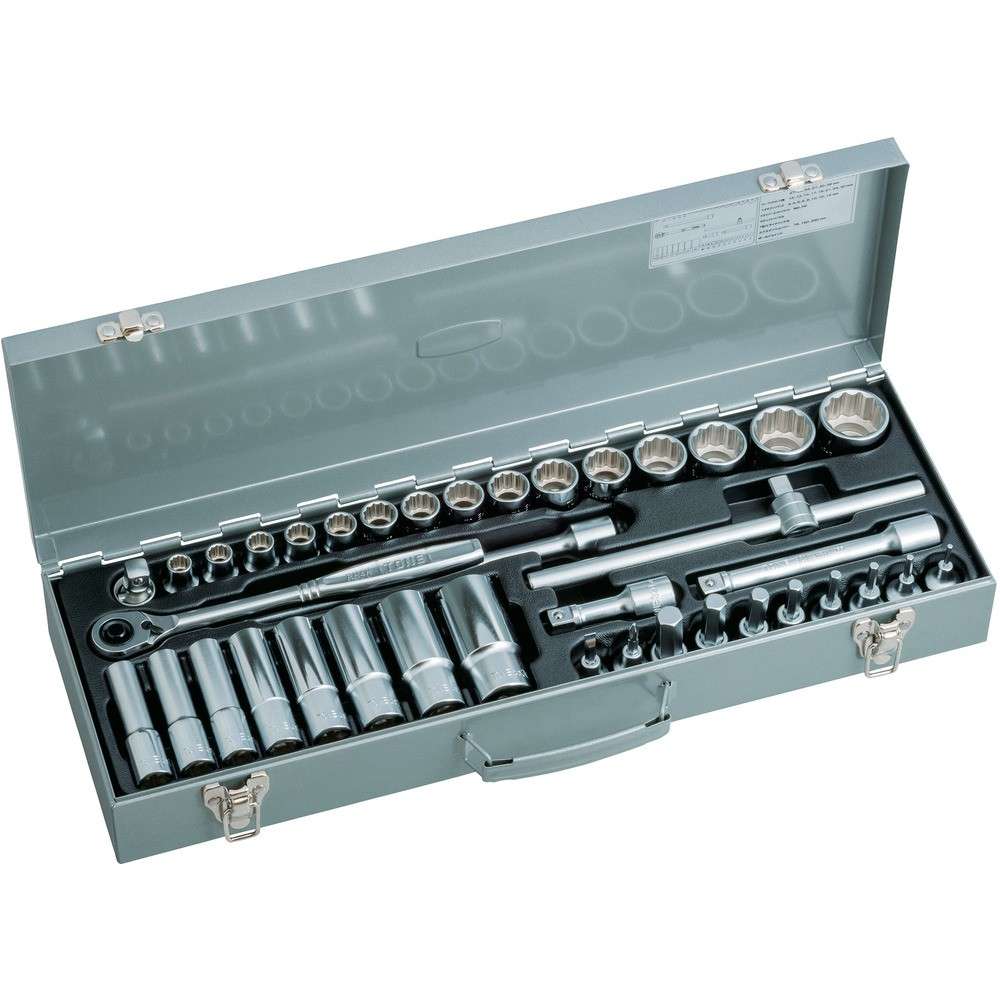 【製造業者直送T】 ＴＯＮＥ ミックスソケットレンチセット ３９ｐｃｓ MX400