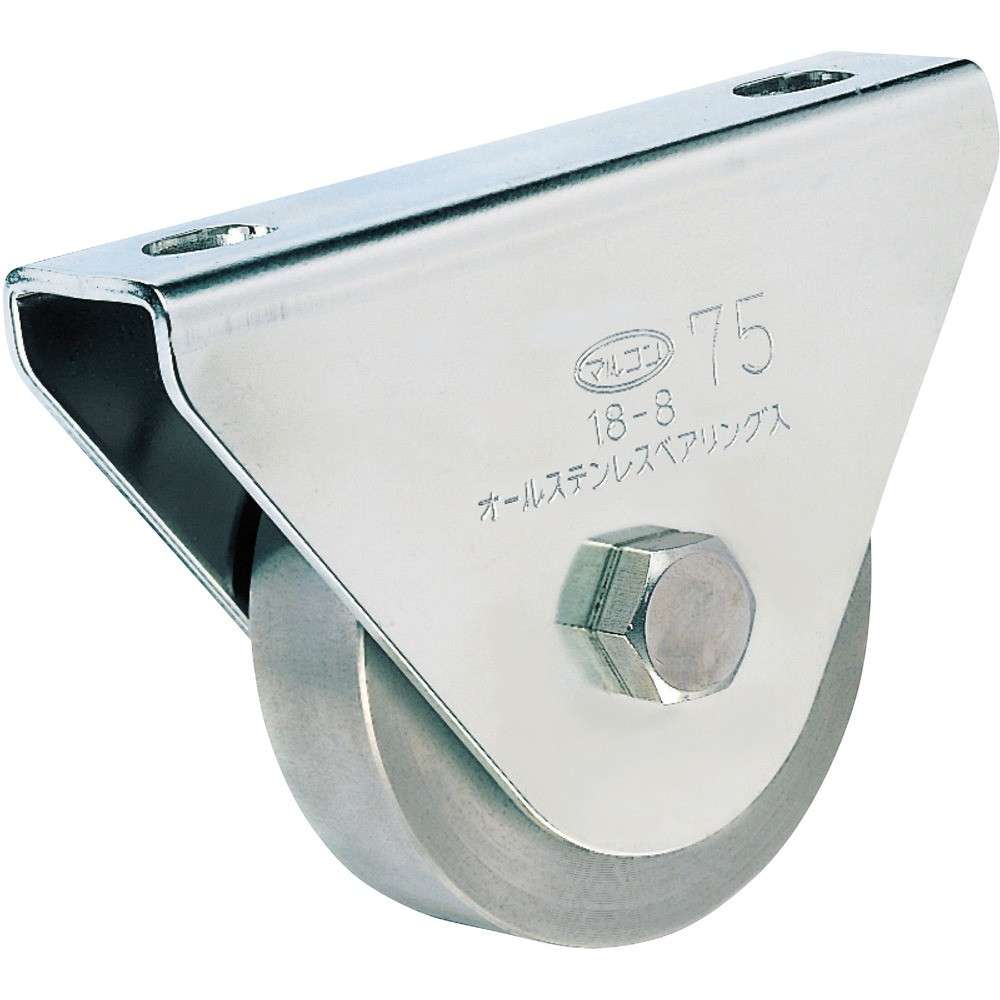 ＭＡＬＣＯＮ　オールステンレス枠付重量車　１１０ｍｍ　平型　S-3750-110｜ものづくり本舗 店 28,004円