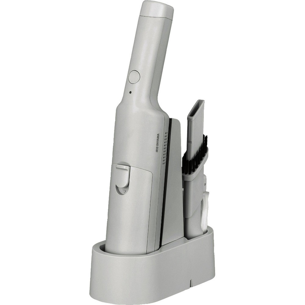 【製造会社直送T】 ＩＲＩＳ ２０９０８８ 申し受ける式紙パックハンディクリーナー クラウドグレー HBD-31-WH