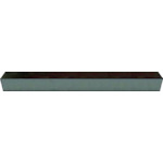 【製造業者直送T】 ＳＡＮＷＡ 切り上げる働き口 粍手合い ＪＩＳ１形 ５×５×１６０ SKB-5X160  SKH