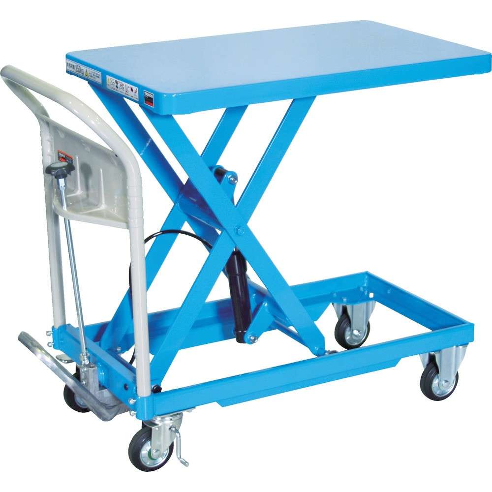 ＴＲＵＳＣＯ　ハンドリフター　２５０ｋｇ　５００Ｘ８００　ブルー　HLFA-S250B｜ものづくり本舗 店 35,831円