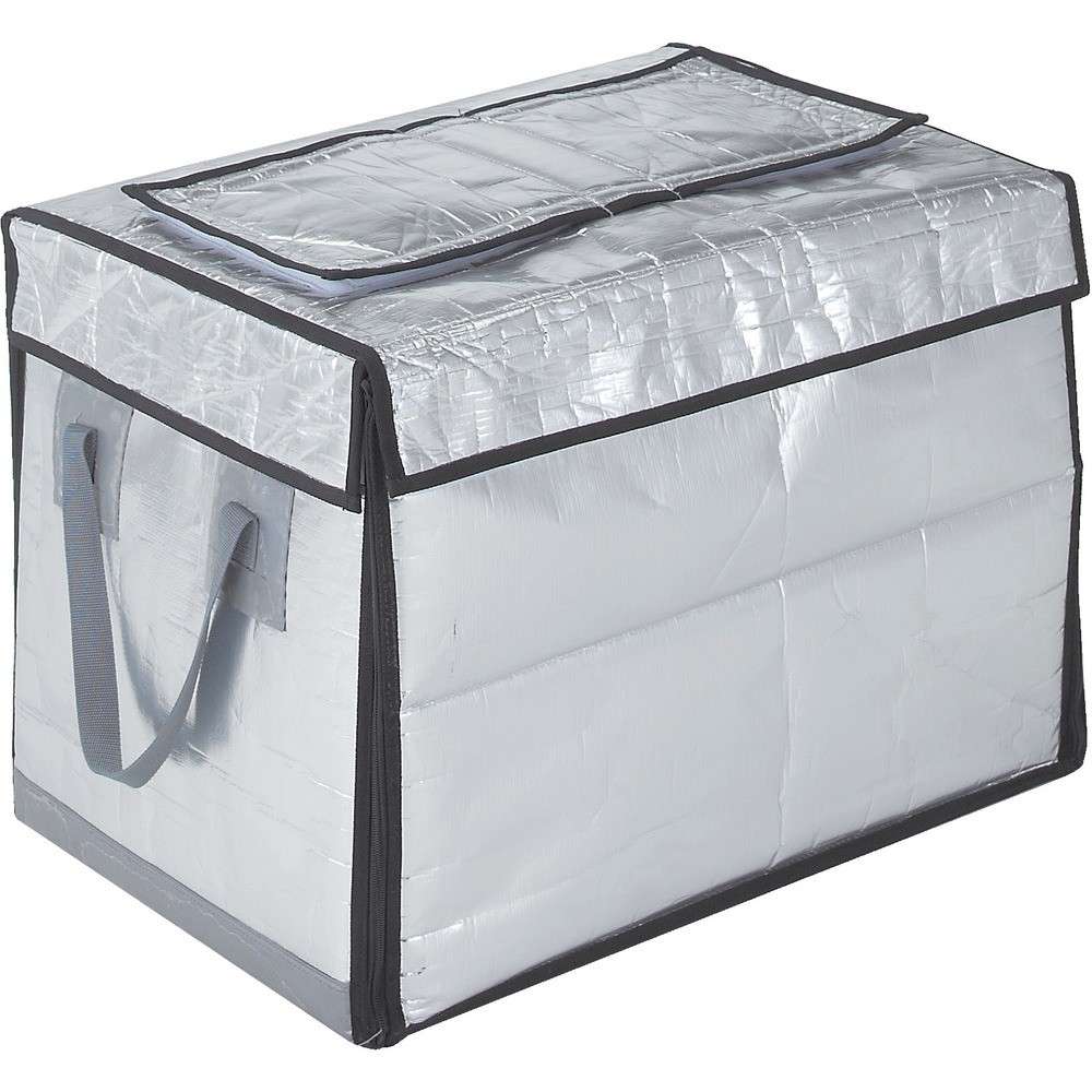 【製造会社直送T】 ＴＲＵＳＣＯ ハンドトラックボックス ６００Ｘ４５０ 保冷印字機 THB-100C