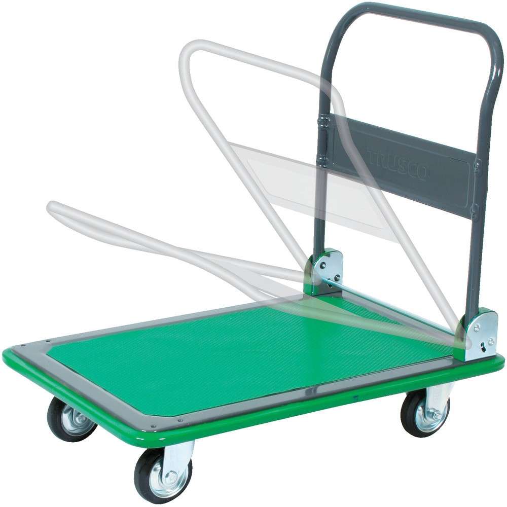 【製造会社直送T】 ＴＲＵＳＣＯ ご機嫌評点持ちはこぶ車 折りたたみ式 ７４０Ｘ４６０ 101EBN