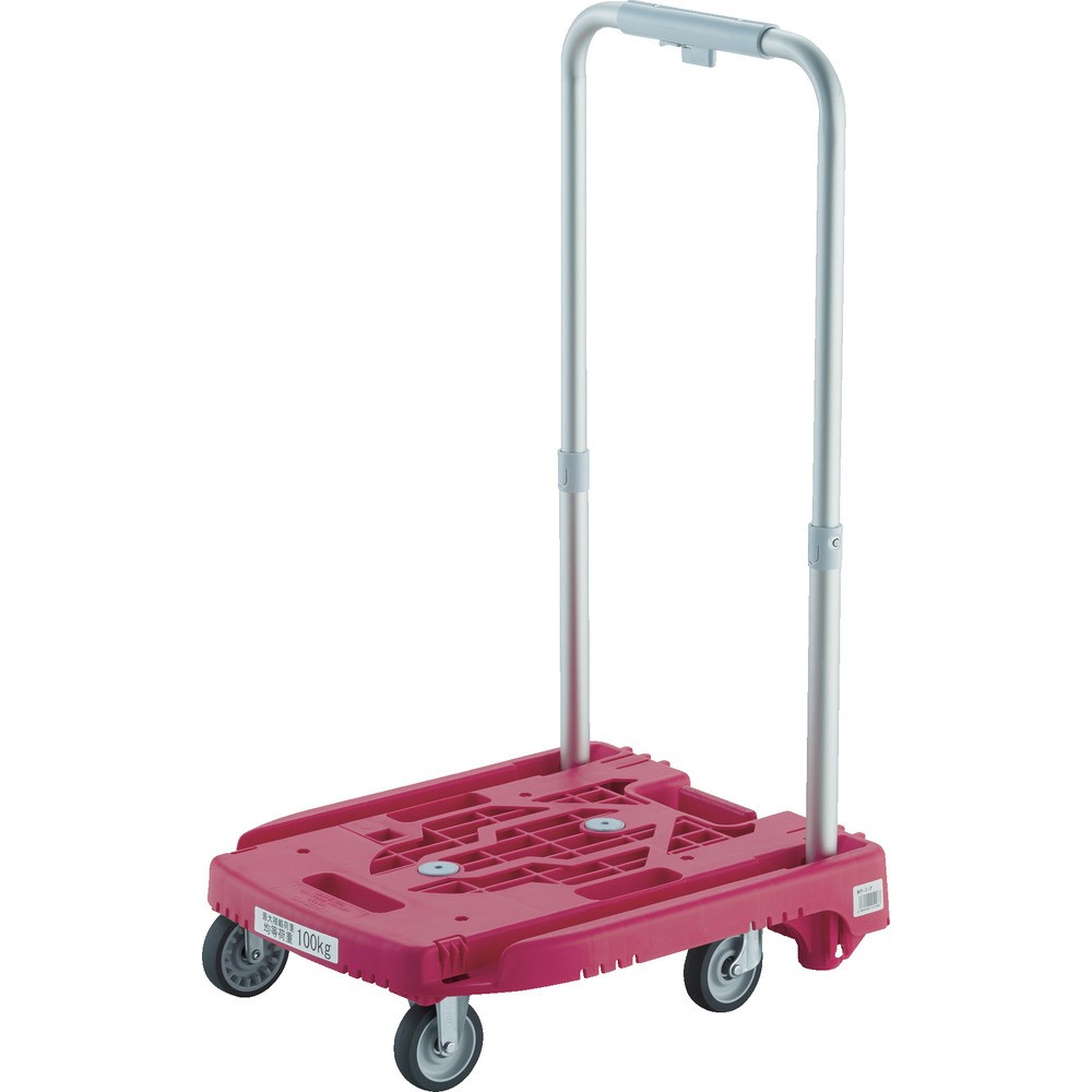 【製造会社直送T】 ＴＲＵＳＣＯ 脂手押し車 カルティオミニ ｗｅｅｇｏ さくら色 WP-2G-P