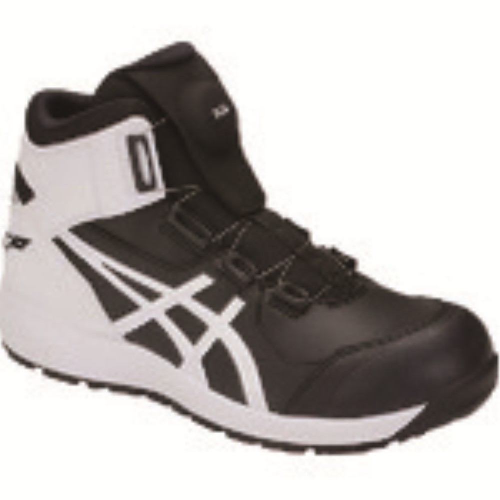 【製造業者直送T】 ＡＳＩＣＳ ウィンジョブＣＰ３０４ ＢＯＡ 黒いこと×白いこと ２５．５ｃｍ 1271A030.001-25.5
