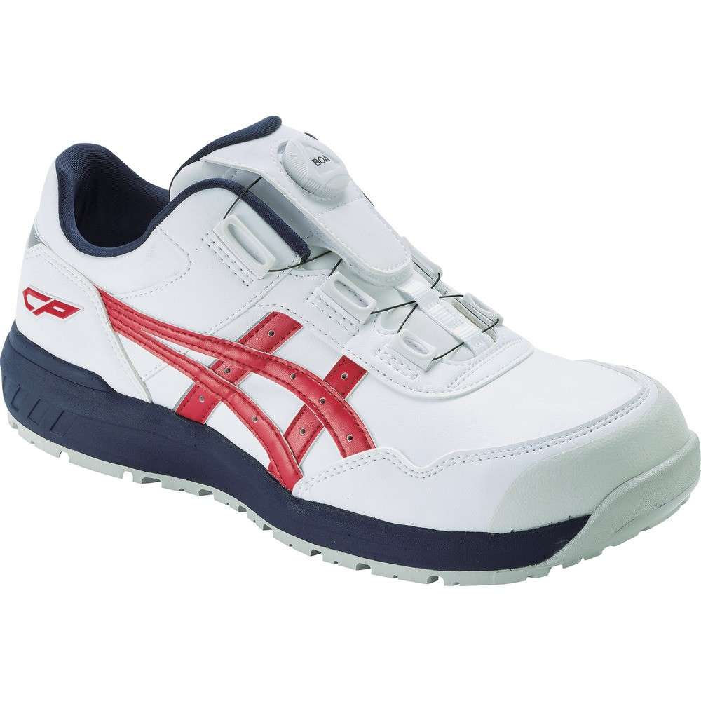 【製造業者直送T】 ＡＳＩＣＳ ウィンジョブＣＰ３０６ ＢＯＡ白いこと／古典派音楽赤いこと ２６．５ｃｍ 1273A029.100-26.5