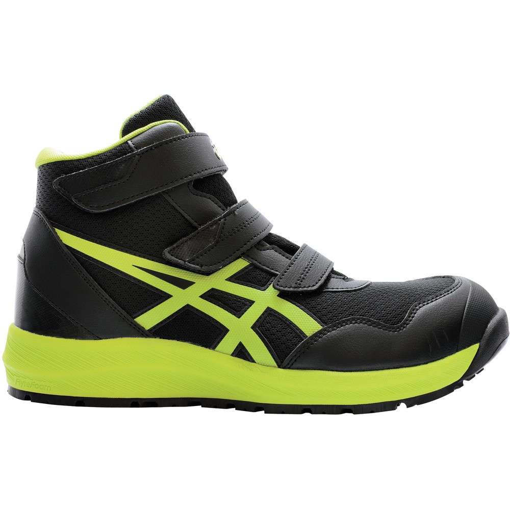 【製造業者直送T】 ＡＳＩＣＳ ウィンジョブＣＰ２１６ 黒いことＸネオン菩提樹 ２４．５ｃｍ 1273A076.001-24.5