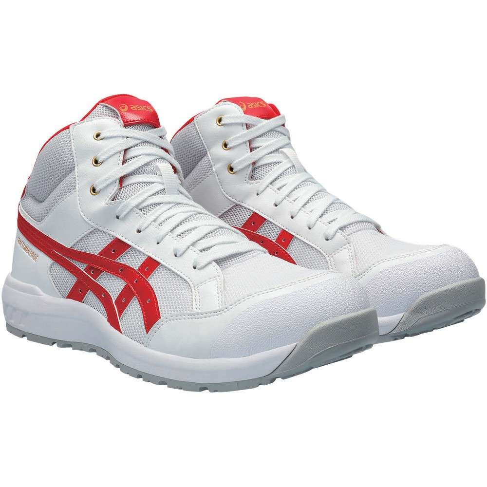 【製造業者直送T】 ＡＳＩＣＳ ウィンジョブ ＣＰ２１８ 白いこと／古典派音楽赤いこと ２６．０ｃｍ 1273A091.100-26.0