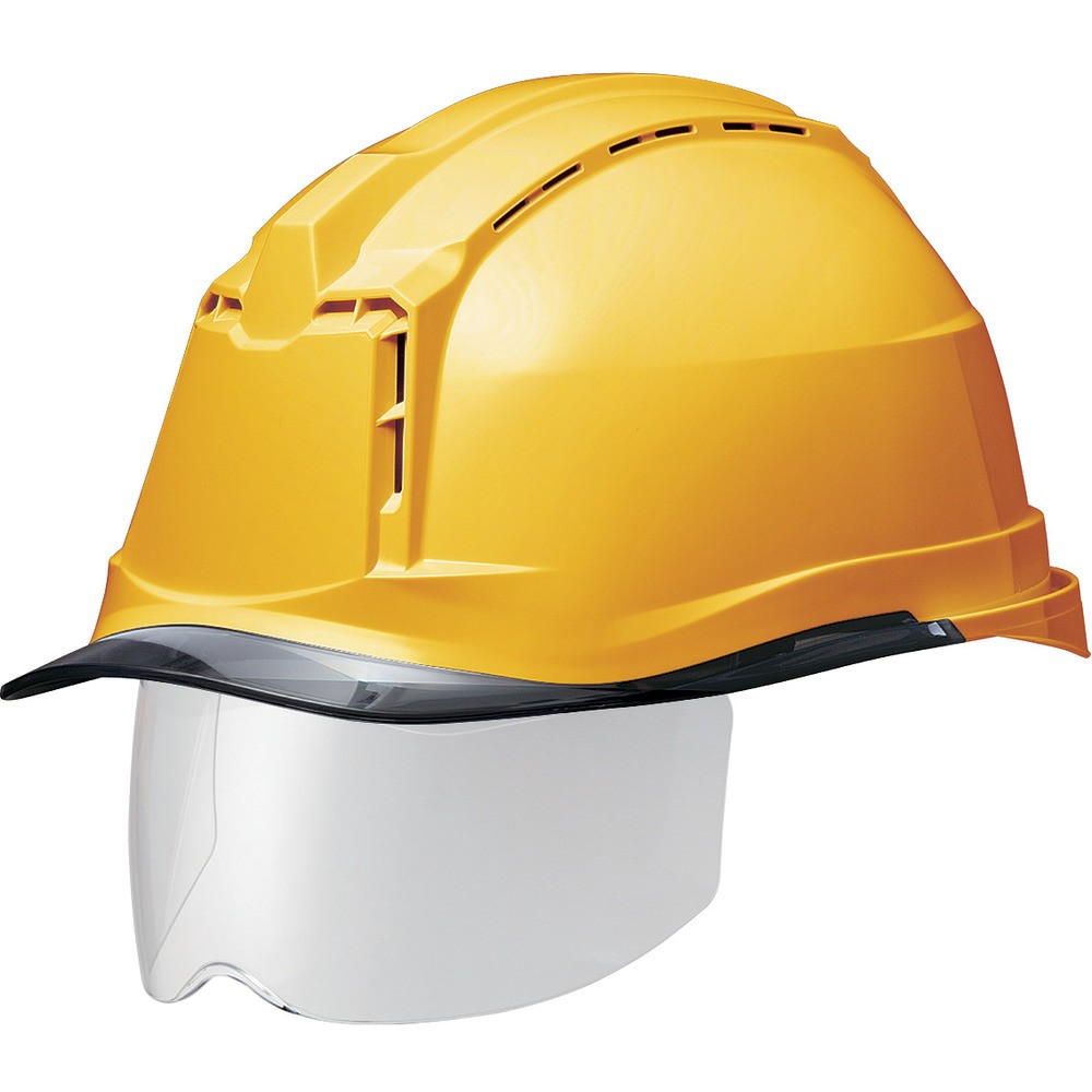 【製造業者直送T】 ミドリ安全 遮熱安全帽 ＳＣＨ－１９ＰＣＬＶＳ－ＲＡ３ アルファ 黄色／雲煙 SCH-19PCLVS-RA3-ALPHA-Y/S