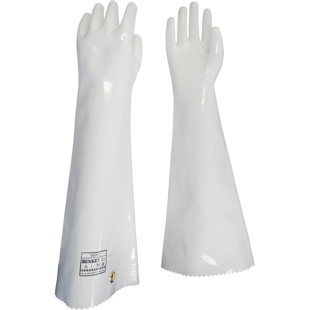 【製造業者直送T】 ミドリ安全 耐溶剤性・あぶら身相応うグローブ ベンケイ３号専売特許 BENKEY-NO3-TOKUNAGA-L