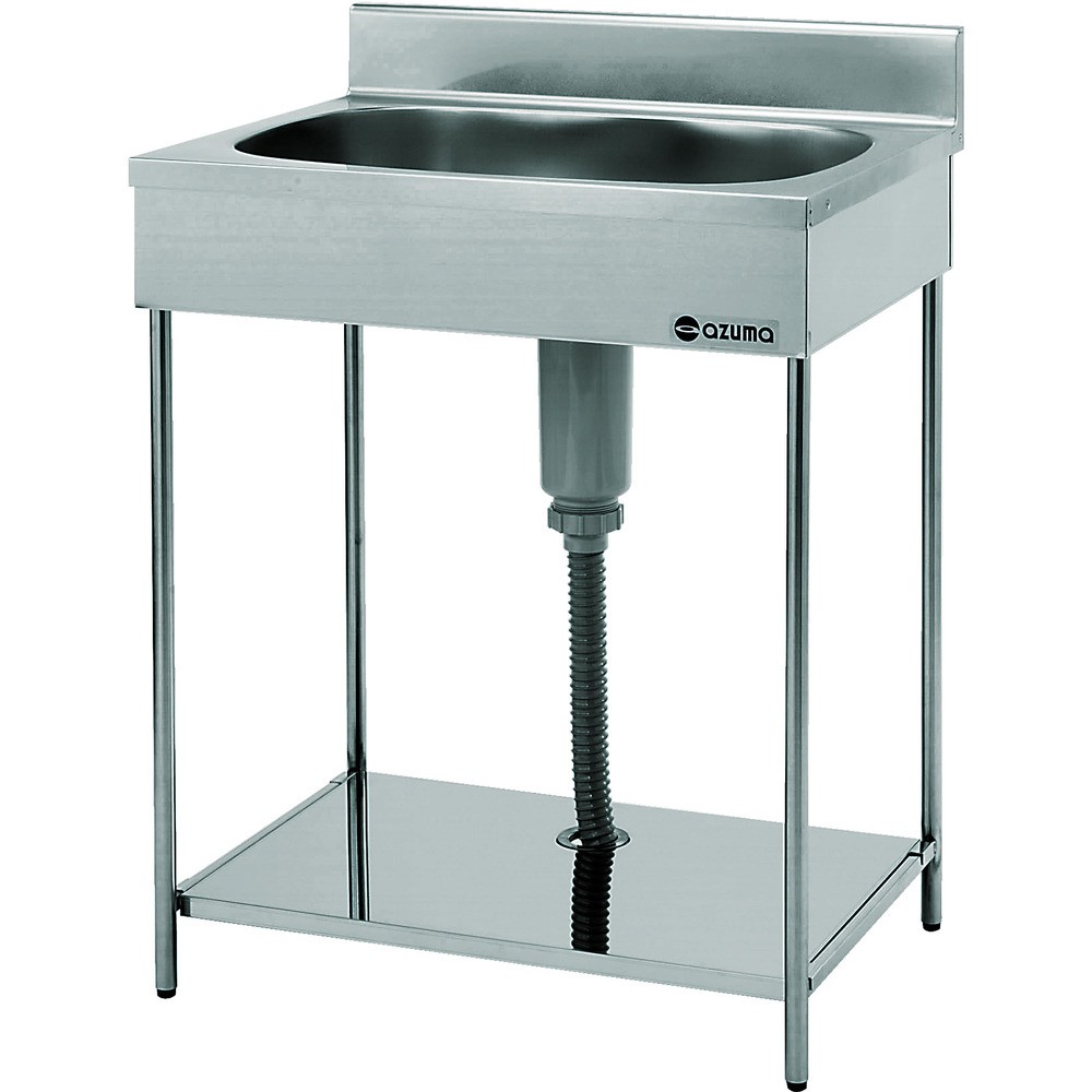 【製造業者直送T】 アズマ ポ－タブル一槽シンク ６００×４６０×７５０ EKP1-600