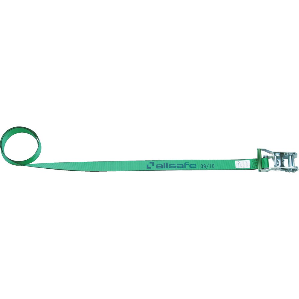 ａｌｌｓａｆｅ　ラッシングベルト　ラチェット式ラウンド仕様重荷重　R5R5｜ものづくり本舗 店 6,835円