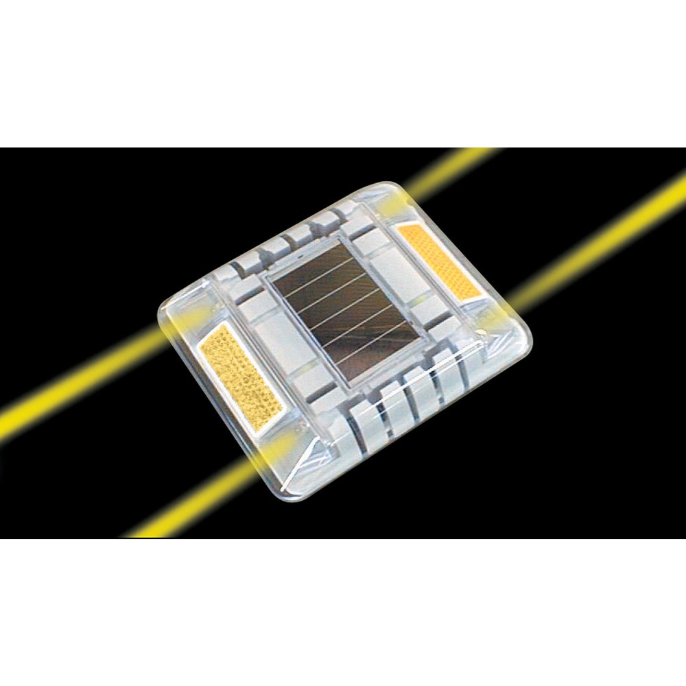 ＣＡＴＥＹＥ　ルミナスアイ・マイティ　ソーラー式点滅　両面　黄　LE-260A｜ものづくり本舗 店