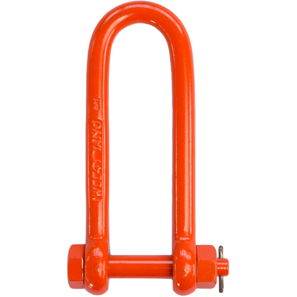 【製造業者直送T】 ＴＡＩＹＯ 豪然たる長シャックル ８ｔ（２５×２５０）（１０１３９４３） TSL8X250