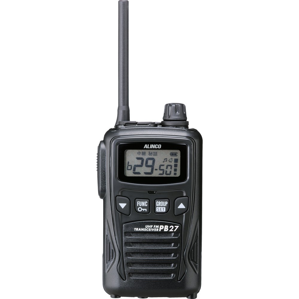 【製造会社直送T】 ＡＬＩＮＣＯ 一種独特小ワット数トランシーバー ４７ｃｈ DJPB27