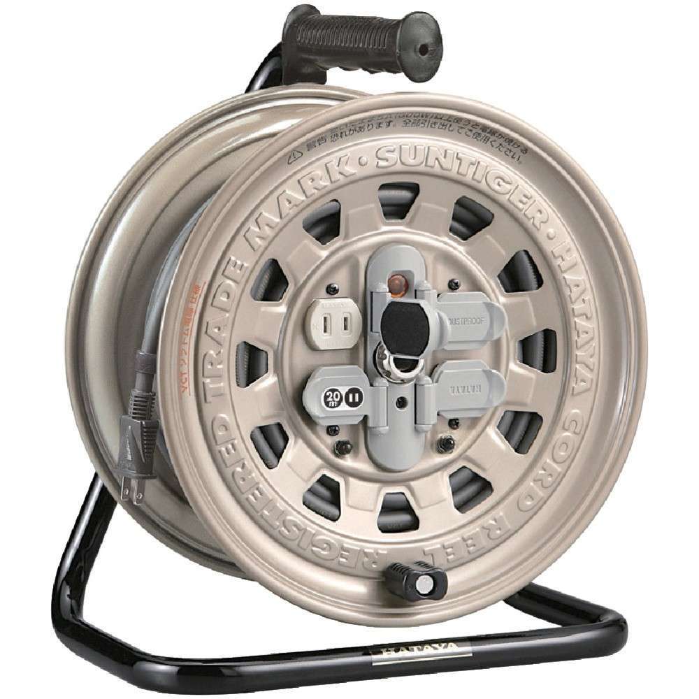 ハタヤ　サンタイガーリール　単相１００Ｖ　２０ｍ　GT-20｜ものづくり本舗 店