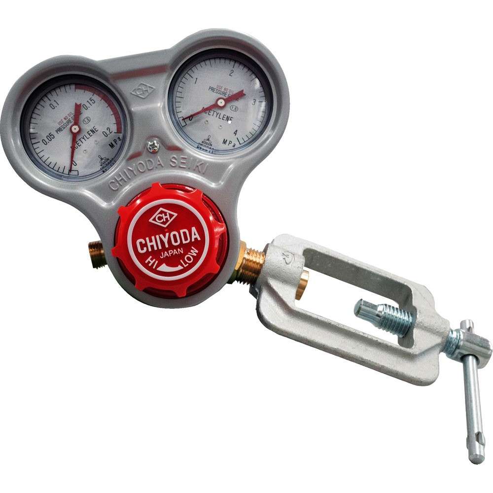 【製造業者直送T】 千代田 アセチレン用合わせる器スタウト無償性横すべり枠式 SRA