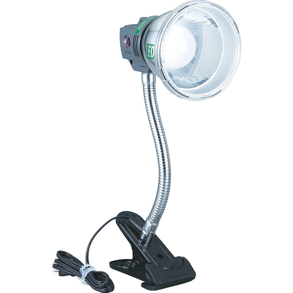 【製造会社直送T】 ハタヤ 灯し火照明ランプ ＬＥＤマグスタンド ６ＷＬＥＤ 電話線１．６ｍ ゼムクリップ手合い LM-6C