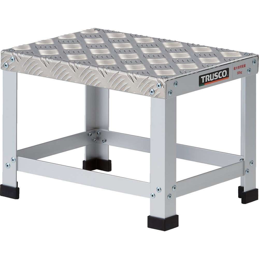 【製造業者直送T】 ＴＲＵＳＣＯ ローハイシステムステップ 軽銀製足踏台 ３５０Ｘ２５０ＸＨ２５０ LH-3525A