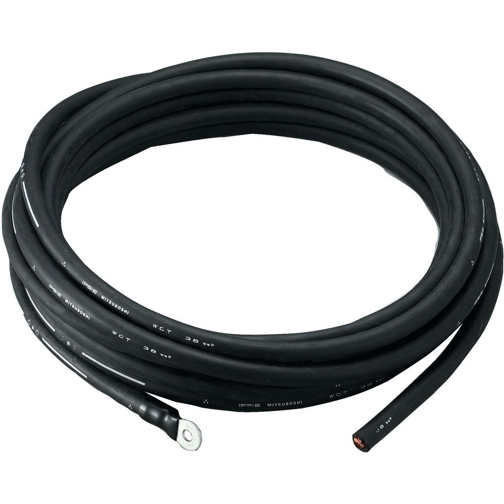 【製造業者直送T】 ＴＲＵＳＣＯ 溶接機用ケ－ブル ２次側 ５ｍ TWC-225 (22MM2X5M)