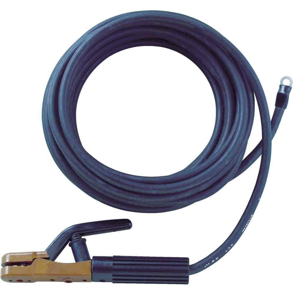【製造業者直送T】 ＴＲＵＳＣＯ キャブタイヤケーブル ホルダ丸端子付 ５ｍ TCT-2205KH