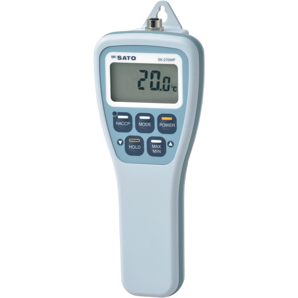 佐藤　防水型食品用温度計ＳＫー２７０ＷＰ（指示計のみ）（８０７８&minus;０１）　SK-270WP-BODY｜ものづくり本舗 店