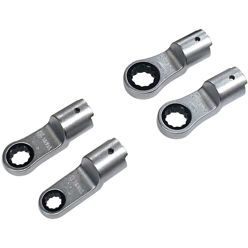 ＴＯＮＥ　トルクレンチ用交換ヘッド　差替式トルクレンチラチェットめがねヘッドセット　５点セット　Ｔ１２Ｄシリーズ　12DRM50｜ものづくり本舗 店