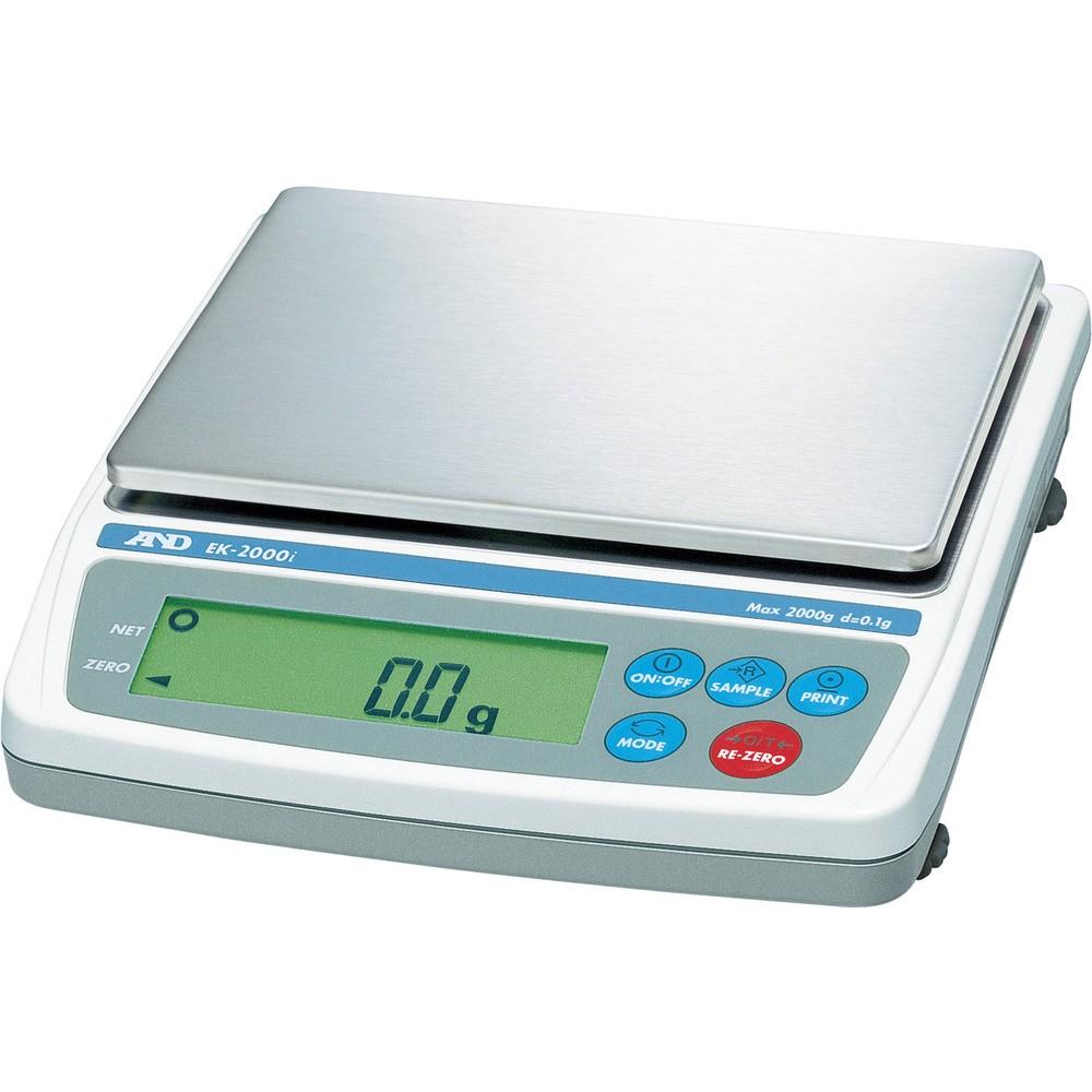 【製造業者直送T】 Ａ＆Ｄ 個人的陰電子天びん０．１ｇ／２０００ｇ EK2000I