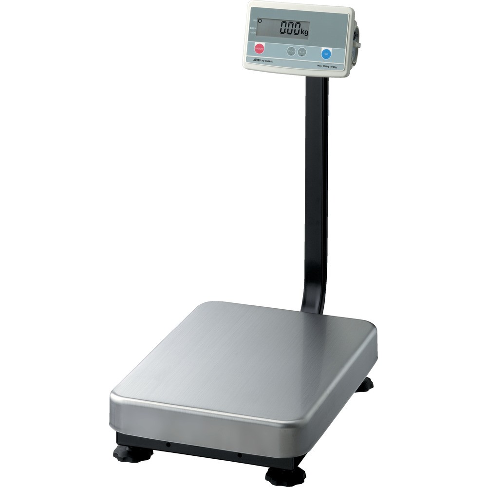 【製造業者直送T】 Ａ＆Ｄ デジタル台はかり （極点付） ひょう量６０ｋｇ 計り皿大きさＷ３９０×Ｄ５３０粍 FG-60KAL