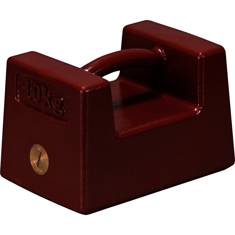 ＴＲＵＳＣＯ　Ｍ１級　鋳鉄製枕型分銅　１０ｋｇ　M1RW-10KG｜ものづくり本舗 店