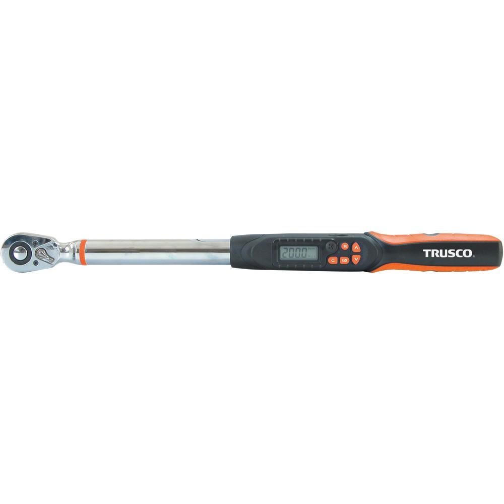 【製造業者直送T】 ＴＲＵＳＣＯ ラチェットデジタルトルクレンチ 差込角１２．７粍 ４０～２００Ｎｍ DTRS4-200C