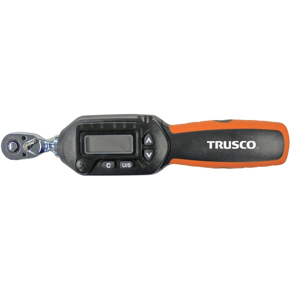 【製造業者直送T】 ＴＲＵＳＣＯ ラチェットデジタルトルクレンチ 差込角６．３５粍 ６～３０Ｎｍ DTRS2-030C