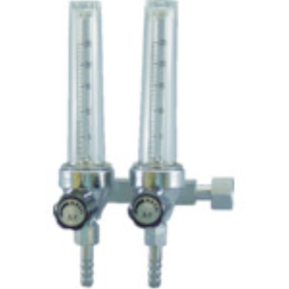ＹＡＭＡＴＯ　フロート式流量計　二連式　Ｆ２Ｍ&minus;２５&minus;ＣＯ２　F2M-25-CO2｜ものづくり本舗 店